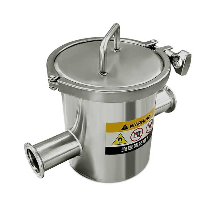 Pipe Iron Remover Liquid Slurry Strong Magnetic bar Iron Suction Stainless Steel Magnetic Filter Strong Magnetic Iron Remover