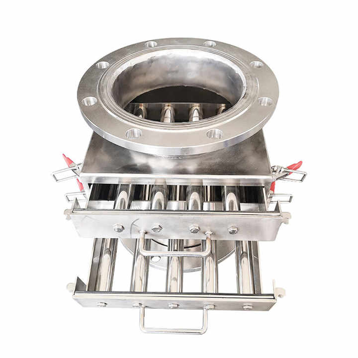 Easy Clean Food Grade Iron Removal Drawer Magnet Magnetic Separator