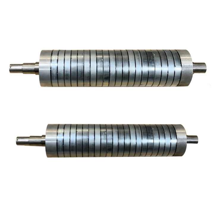 650mm Belt Width 3000 to 12000 Gauss Magnetic Conveyor Pulley Permanent Magnet Roller