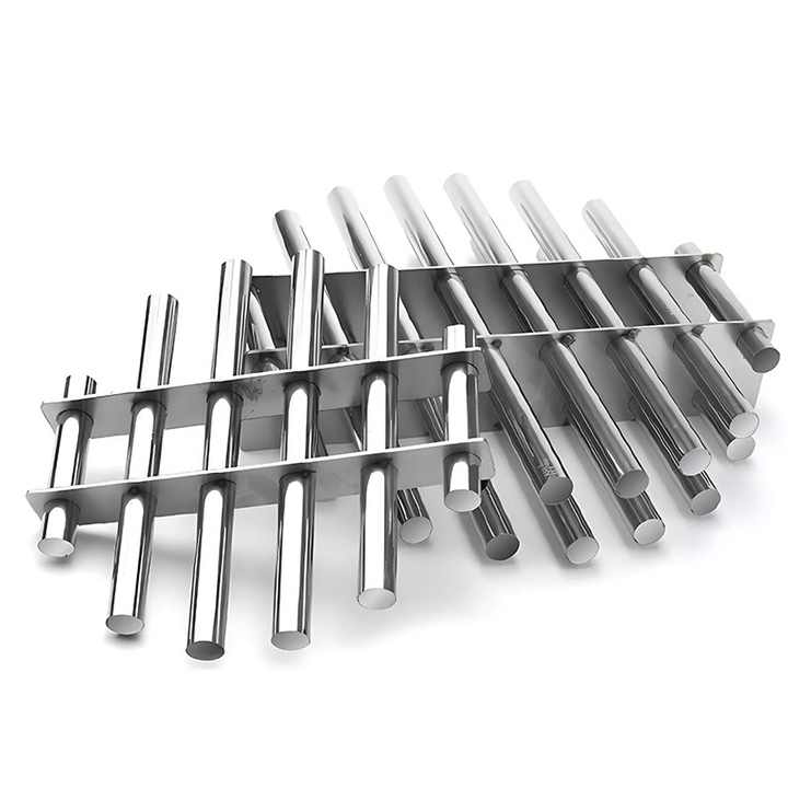High Quality 10000 12000 Gauss Permanent Neodymium Filter Rod Magnets 25 X 100 25 X 150 mm High Temperature Factory Direct