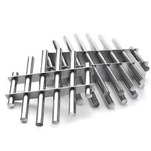 Magnetic Frame 9 Tube Grate Bar Magnet Magnetic Rack Hopper Magnets for Plastic Injection Molding Machine Hopper Dryer