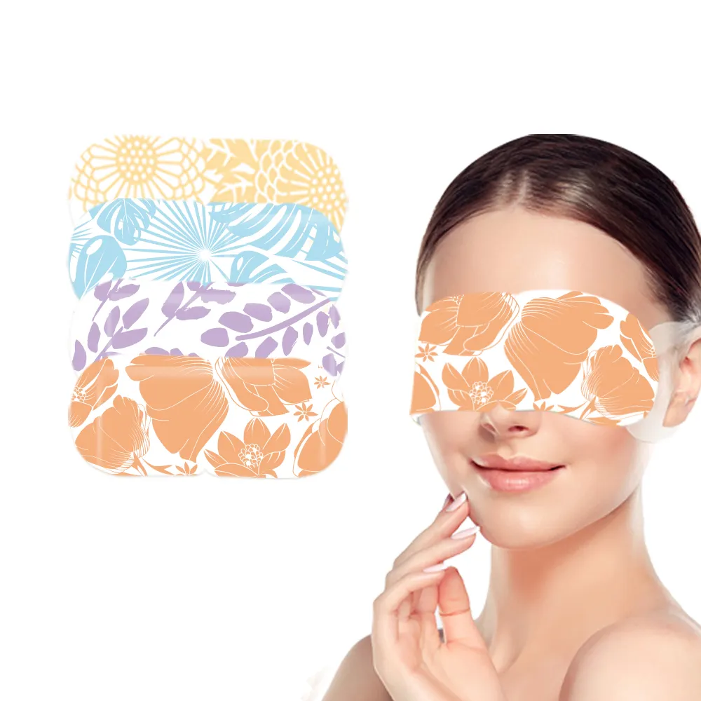 Free Sample Personalized Single Use Travel Disposable Cool Eye Patch Single Use Sleep Eye Mask