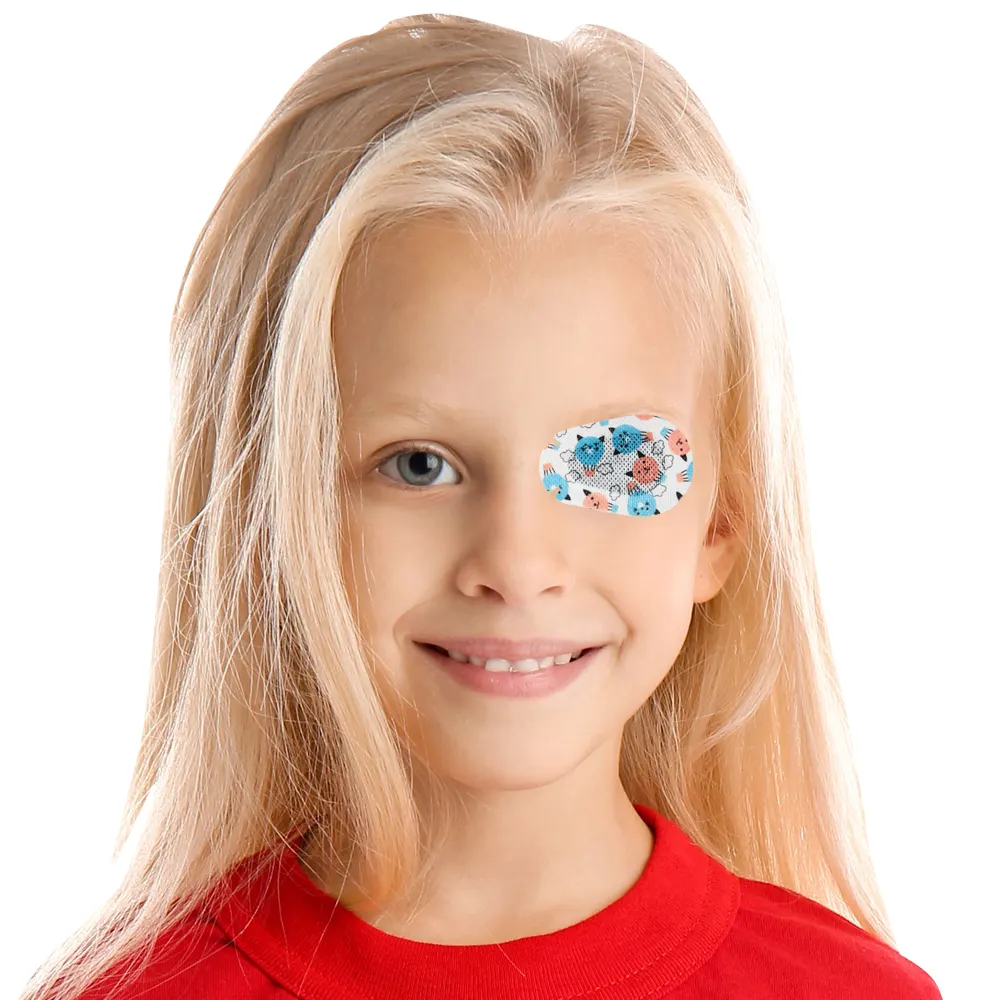 Amblyopia Eye Patches for Amblyopia Eye Cartoon Non Woven Adhesive Disposable Adhesive Kids Eye Patch