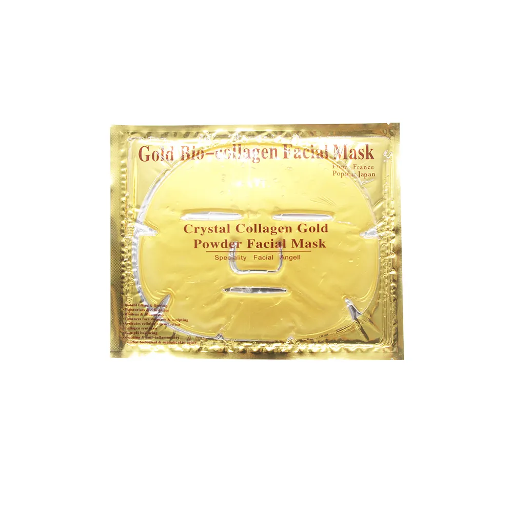 Wholesale Hot Sale Best Quality Wholesale Collagen Crystal Korea 24K Gold Face Mask