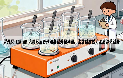 罗丹尼 LDN-6M 六联污水处理混凝试验搅拌器：高效精准助力水质净化试验​