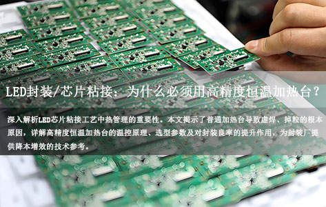 LED封装/芯片粘接：为什么必须用高精度恒温加热台？
