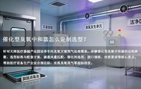 天津医疗器械产业园臭氧灭菌设备配套：催化型臭氧中和器怎么定制选型？