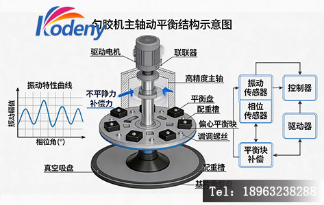 匀胶机主轴动平衡结构示意图