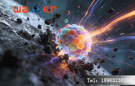 等离子清洗微观原理示意图