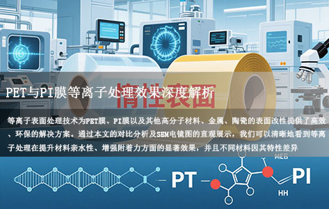 从 PET 到 PI 膜：等离子表面处理机对不同材料的处理效果对比（附 SEM 电镜图解析）