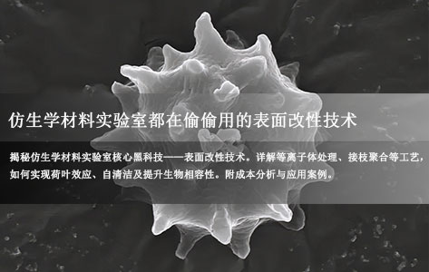 仿生学材料实验室都在偷偷用的表面改性技术
