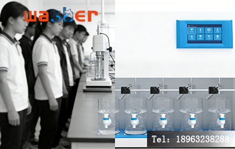 高校实验室六联混凝搅拌器 LDN-6M 型 教学应用场景