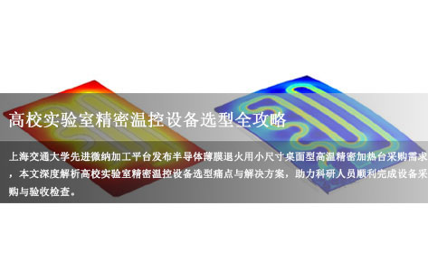 上海交通大学微纳平台求购半导体薄膜退火加热台：高校实验室精密温控设备选型全攻略