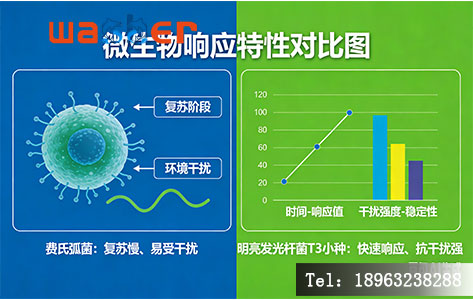 菌种选择决定检测效率与抗干扰能力