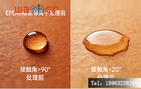等离子处理显著提升材料表面亲水性，实现完美浸润。