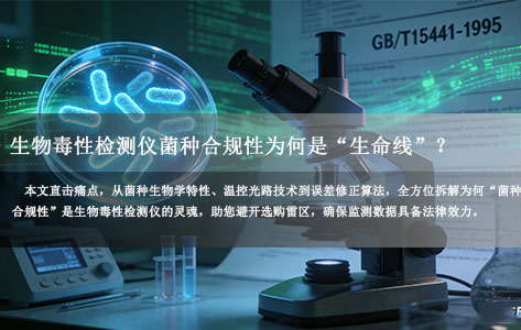 国标 GB/T15441-1995 深度解读：生物毒性检测仪菌种合规性为何是“生命线”？