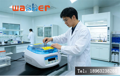 高校实验室微纳加工场景 - 匀胶机操作实拍