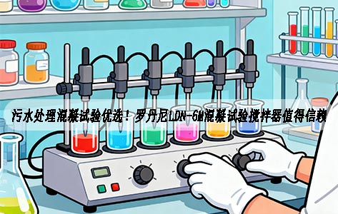 污水处理混凝试验优选！罗丹尼LDN-6M六联混凝试验搅拌器值得信赖