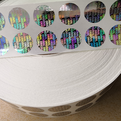 Одноразовая этикетка голограммы