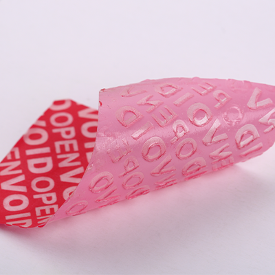 Материал этикетки без передачи пустоты