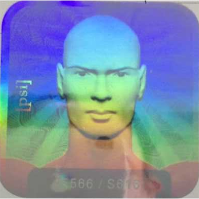 3D Голограмма этикетка