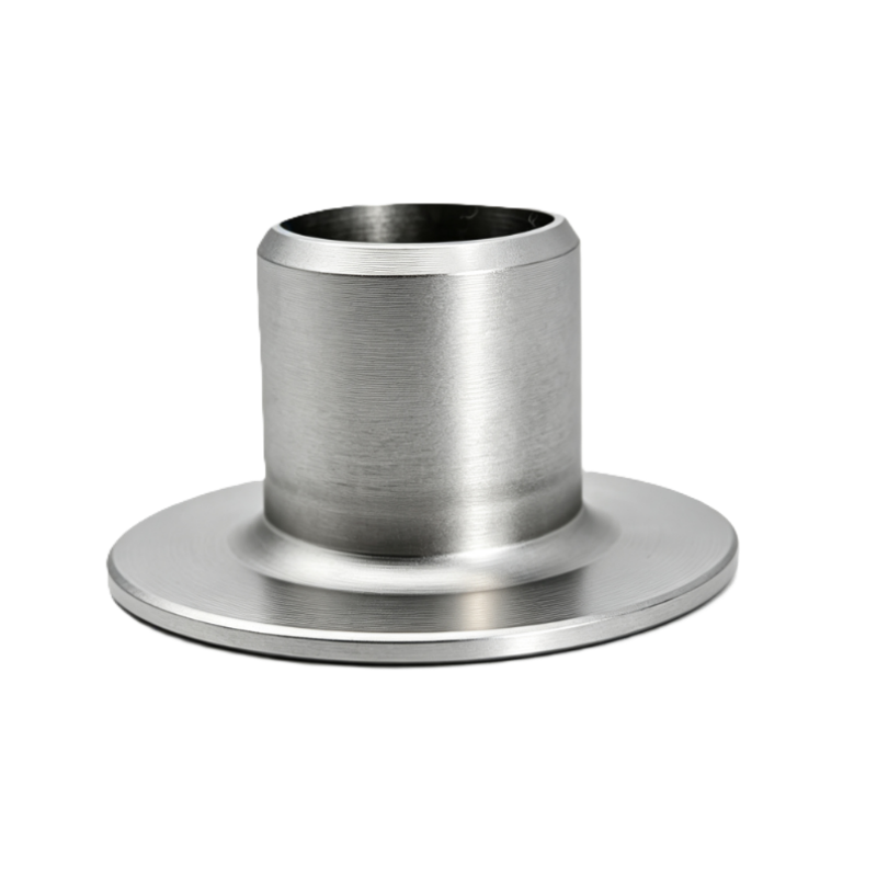 ASTM B363 ASME B16.9, Nps1/2 24 Sch10s Titanium Lap Joint Stub End Long & Short Pattern, for Chemical Marine Desalination Pipeline, Gr2 Seamless Butt Weld Pipe