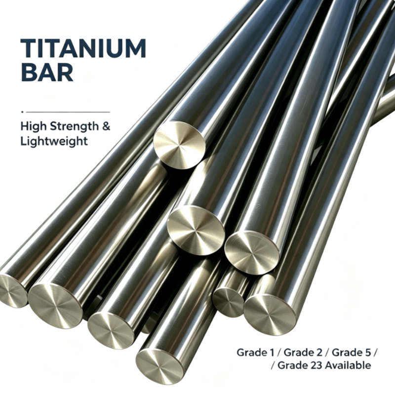Fixed Length Finished Grade5 Titanium Alloy Bar, ASTM B348 AMS4928, Low Density High Rigidity Titanium Round Rod for UAV and Aircraft Structural Parts