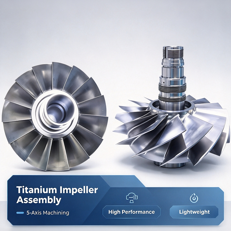 5 Axis CNC Custom Titanium Machined Parts, High Precision Non-Standard Titanium Alloy Components,Advanced titanium custom machined components
