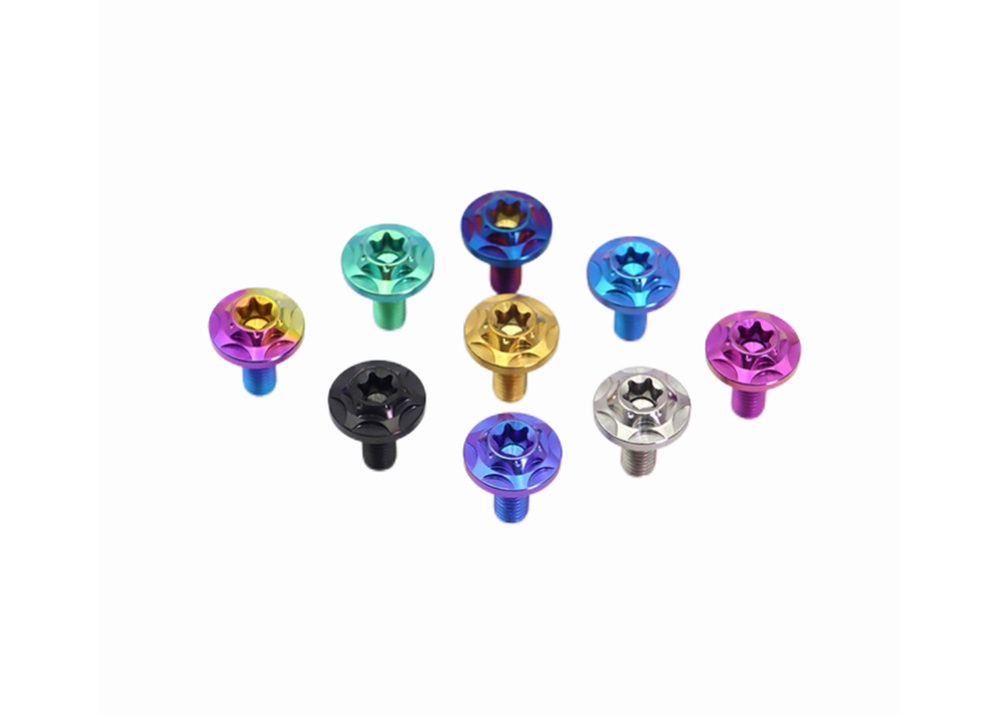 Titanium Flower Disc Drive Inner Plum Cap Screw