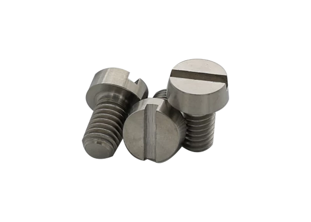 Titanium Slotted Head Cap Screws Titanium Fasteners