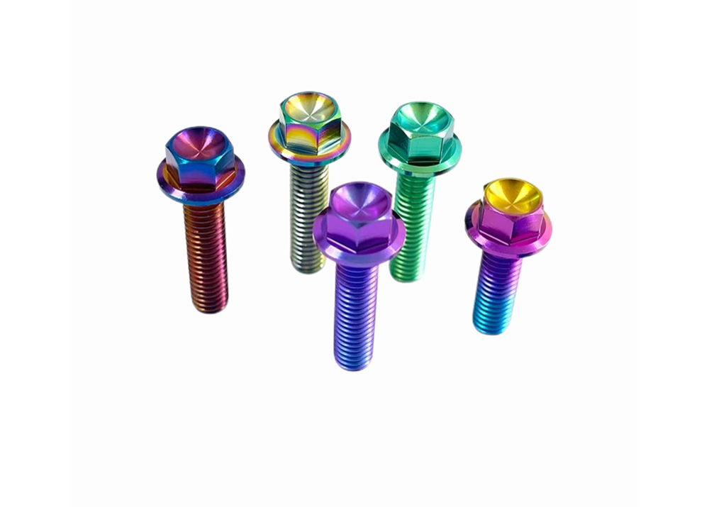 Titanium Hexagon Flange Bolts