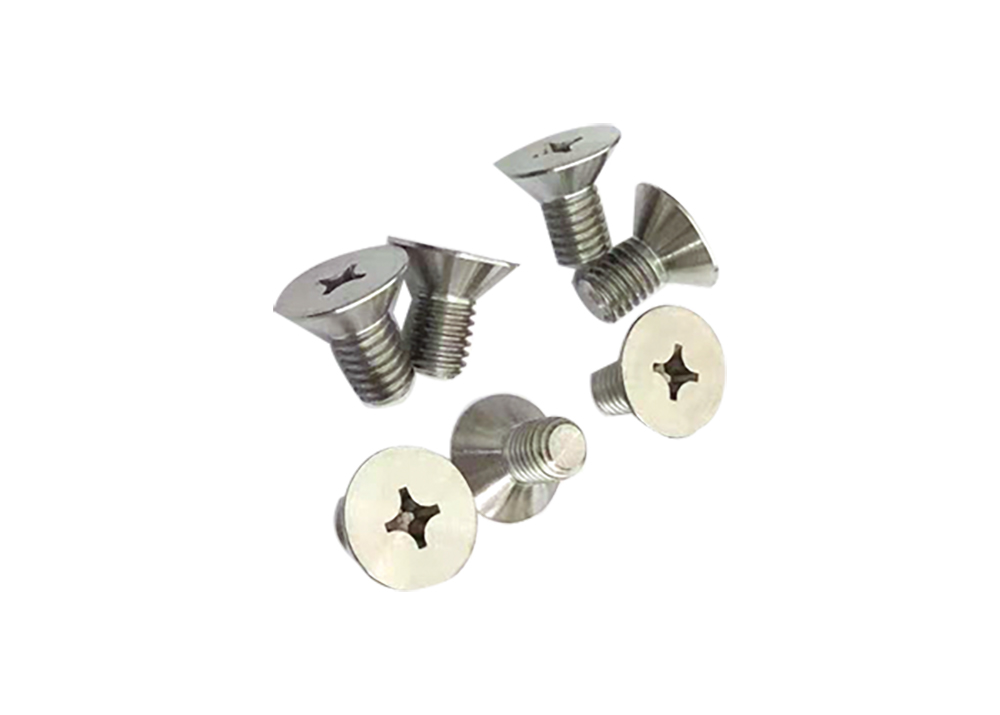 Titanium Cross Recessed Countersunk Head Screw