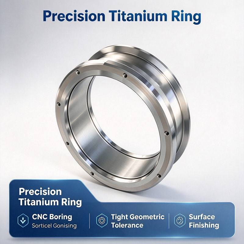 5 Axis CNC Custom Titanium Machined Parts, High Precision Non-Standard Titanium Alloy Components,Advanced titanium custom machined components