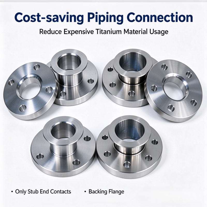Welded Ring Lap Joint Flange (Butt Weld Ring Loose Flange) - Custom Titanium & Alloy Steel Flanges | Factory Direct Supply