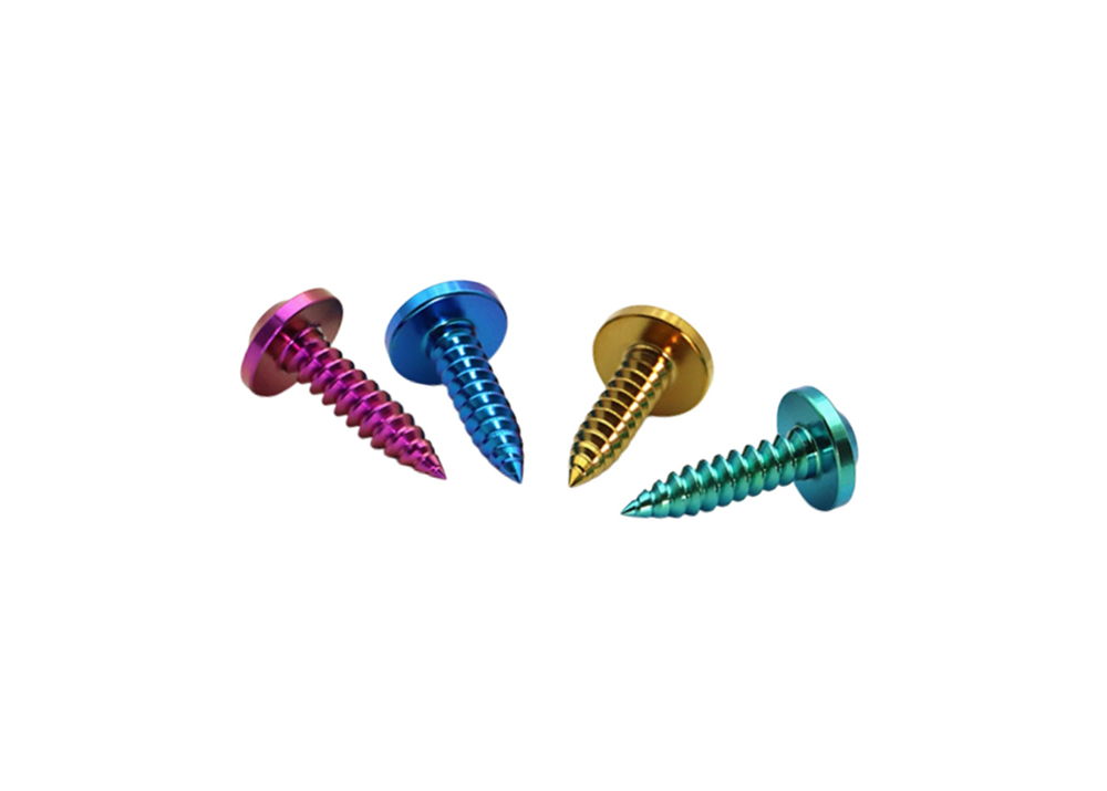 Titanium Self-Tapping Torx Head Screws for Motorcycle Plate