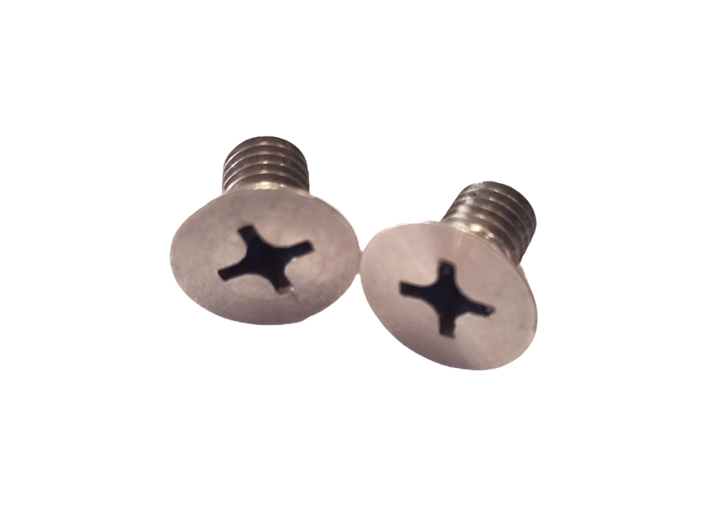 Titanium Cross Recessed Countersunk Head Screw