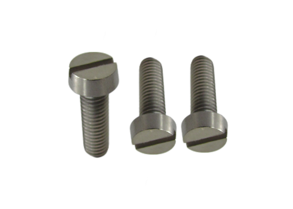 Titanium Slotted Head Cap Screws Titanium Fasteners