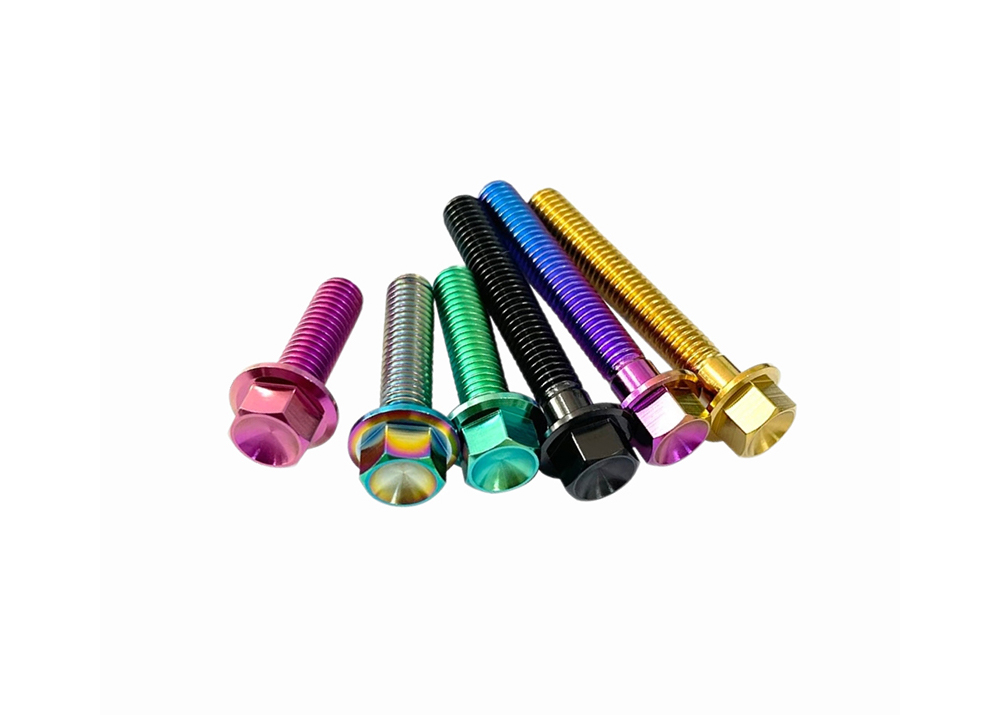 Titanium Hexagon Flange Bolts