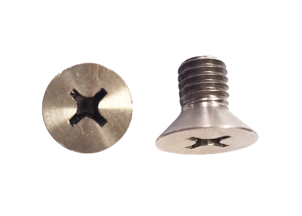 Titanium Cross Recessed Countersunk Head Screw