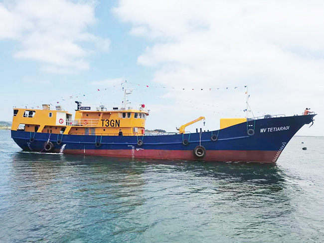 42.8-meter passenger and freight ship