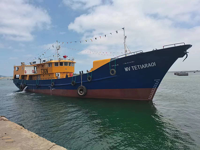 42.8-meter passenger and freight ship