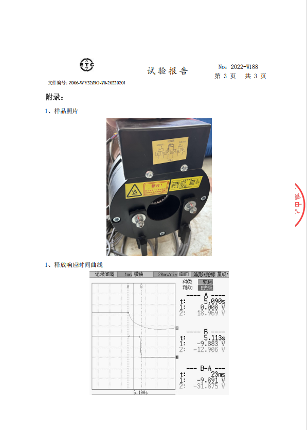 DZSP1-125制动器委托试验报告（中文）1.6