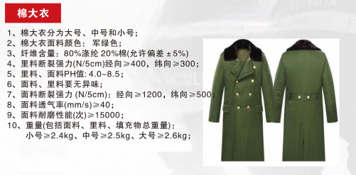 棉大衣