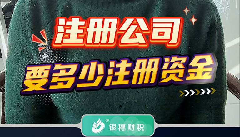 1.3 注册公司需要多少注册资金