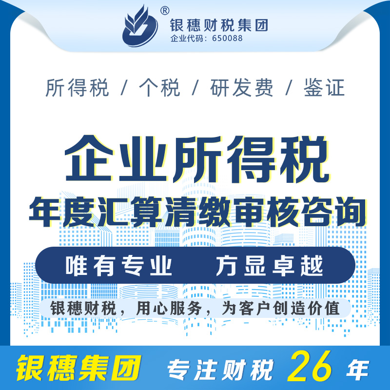 企业所得税年度汇算清缴审核咨询