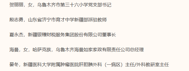 【公示】银穗财税集团董事长夏永杰荣获高新区（新市区）模范个人拟表彰名单公示