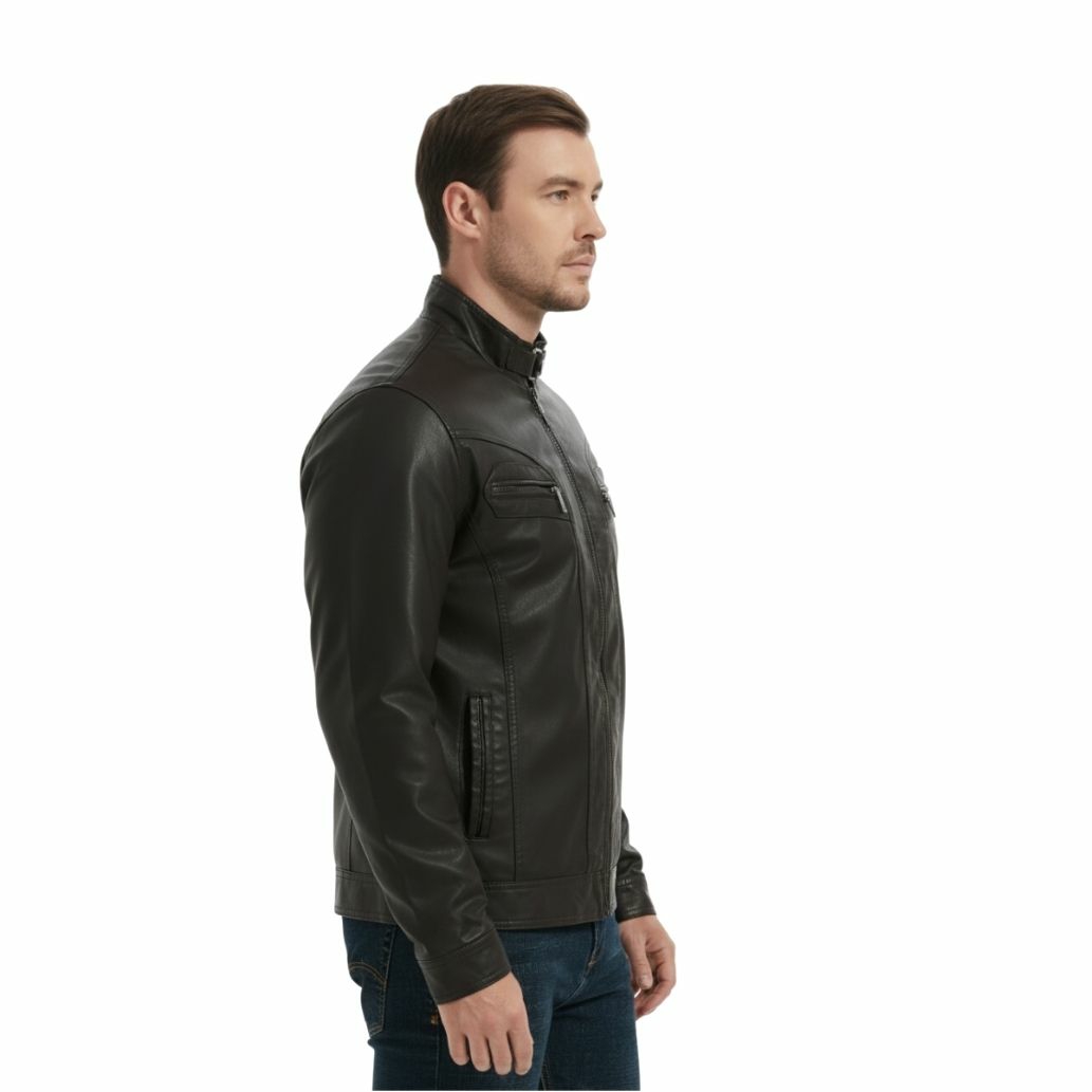 MEN JACKET-BLACK
