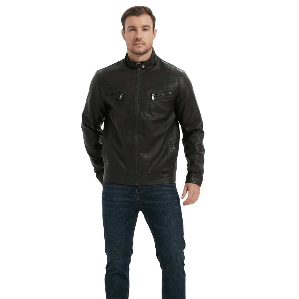 MEN JACKET-BLACK