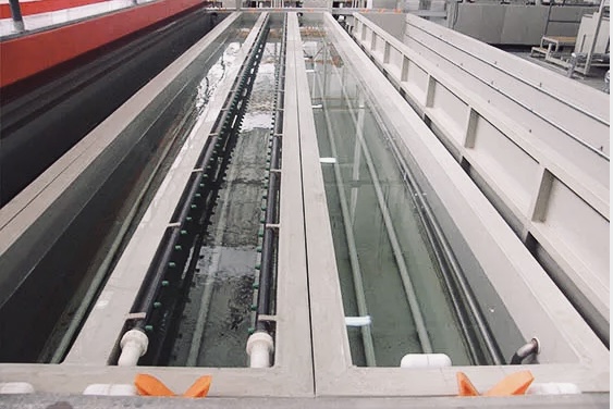 Galvanised plating line