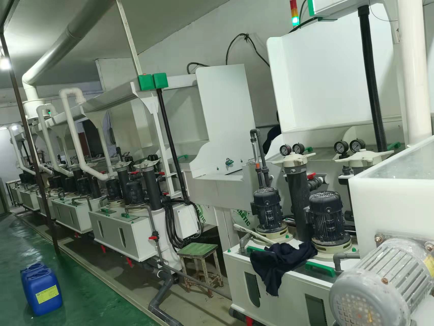 Copper foil thinning etching machine